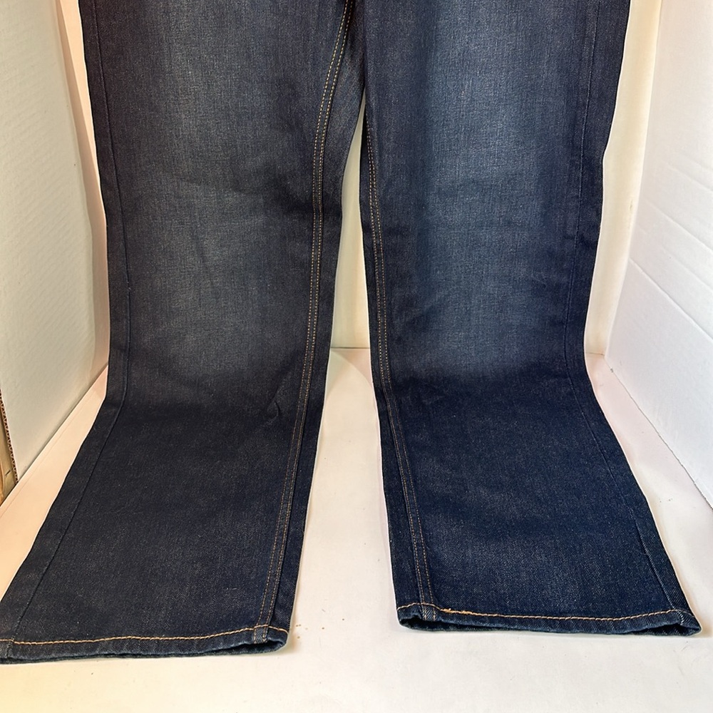 Levi’s 505 regular 38x34 darkwash straight leg jeans - Picture 2 of 8